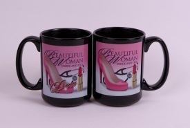 The &quot;Beautiful Woman Inside and Out&quot; Full Color Ceramic Mug