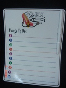 The &quot;Beautiful Woman Inside and Out&quot; Dry Erase Board