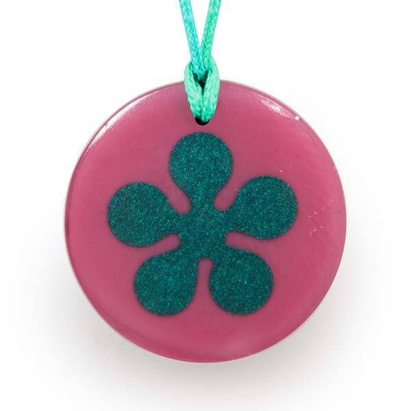 Pink Orgonite Pendant