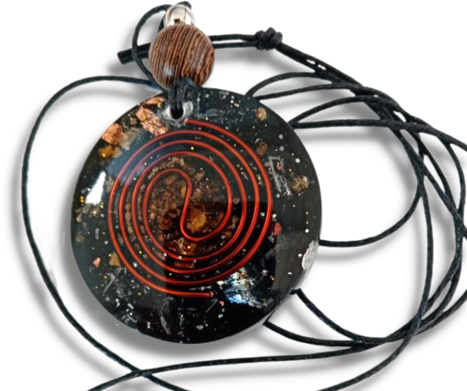 Myrrh &amp; Andalusite Organite Pendant