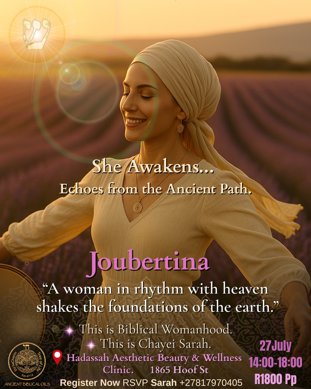Chayei Sarah - Ancient Biblical Woman Joubertina