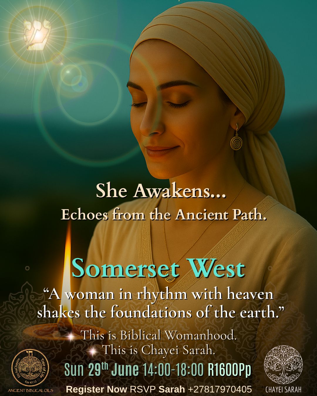 Chayei Sarah - Ancient Biblical Woman Somerset West