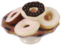Felt doughnut