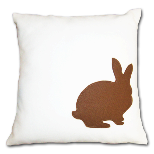 Bunny cushion cover