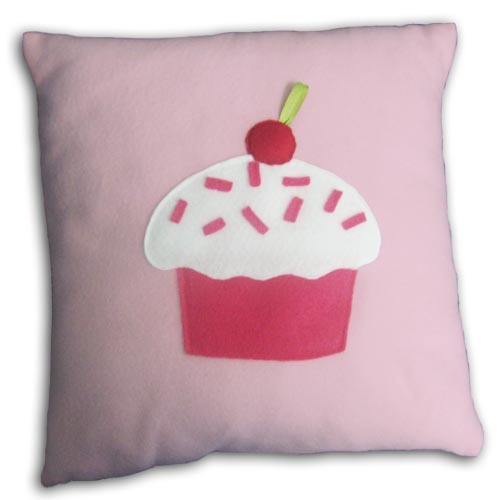Cupcake cushion cover