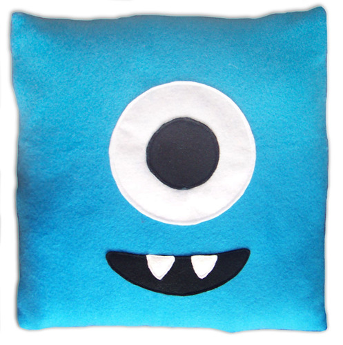 Monster cushion cover