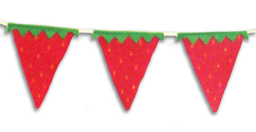 Strawberry Flag Butning