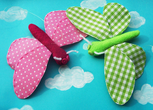 Summer butterfly window hanging decorations