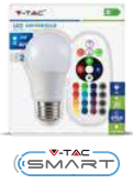 LED E27 MULTICOLOR 6 WATT IR REMOTE  CONTROL
