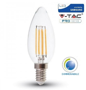 LED CANDLE E14 4WATT 2700K WARM WHITE DIMMABLE