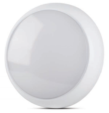 15 WATT LED 2D BULKHEAD WATERPROOF IP65 COOL WHITE 6000K