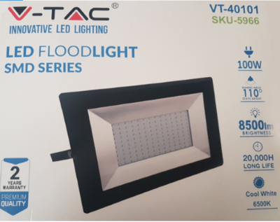100WATT LED FLOODLIGHT WATERPROOF 6000K