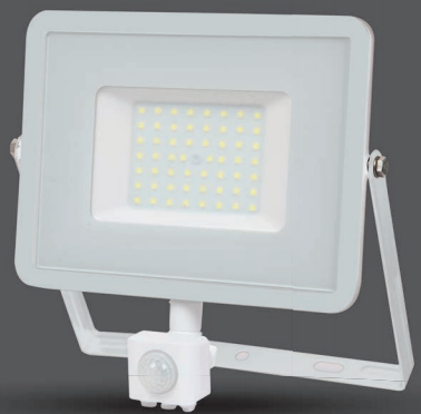 10 WATT SENSOR FLOODLIGHT 6400K IP65 SAMSUNG SMD