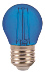 LED E27/ES BLUE BULB
