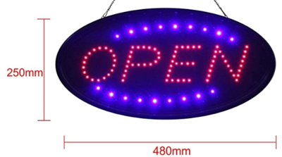 LED OPEN SIGN