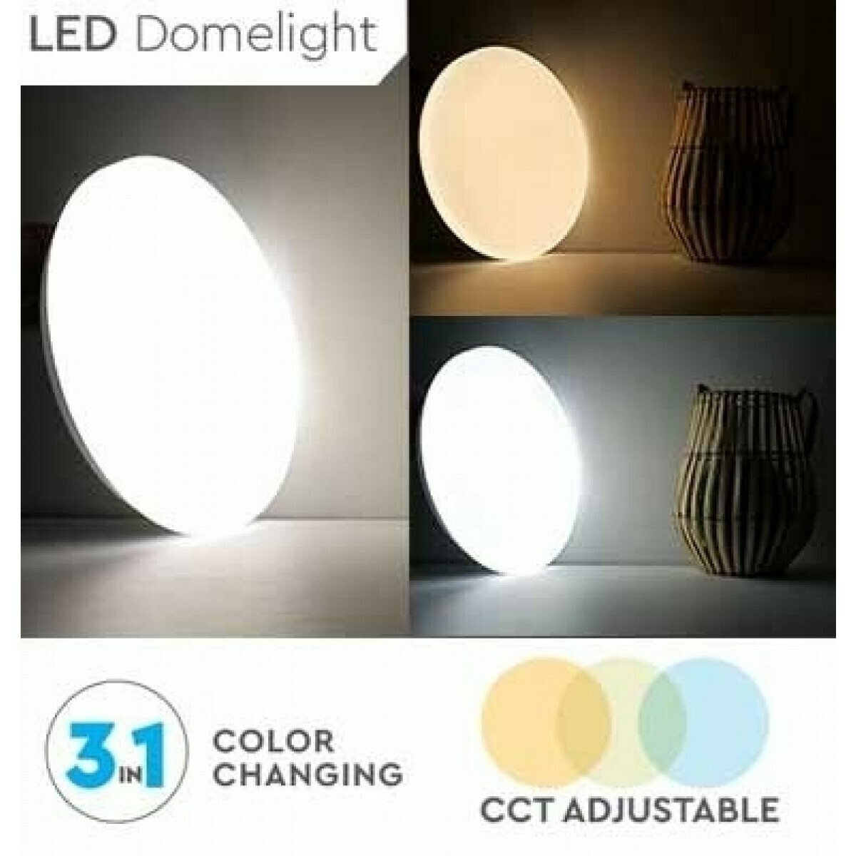 36 WATT CCT CHANGEABLE CEILING LIGHT BLING STAR COVER