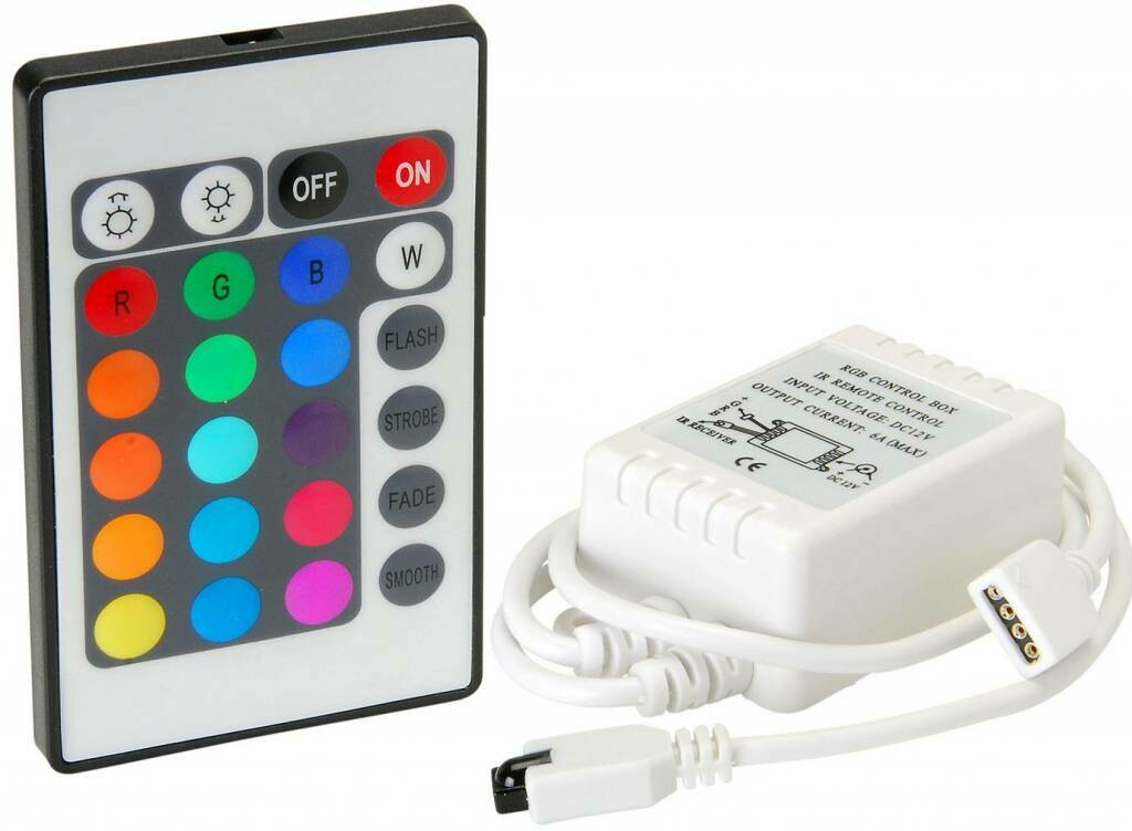 IR REMOTE CONTROLER FOR RGB STRIP