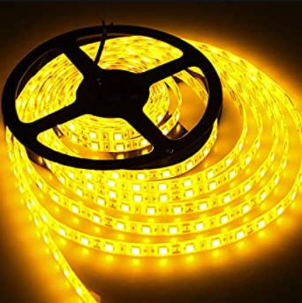 SUPER WARM 10.8W/M LED STRIP LIGHT 2200K IP20 (5M/ROLL) + FREE REMOTE DIMMER
