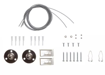 SUSPENDED MOUNTING KIT FOR WATERPROOF FITTINGS