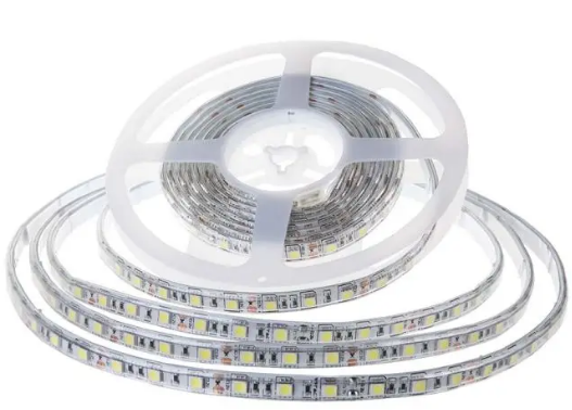 120 LED/M,  7.5W/M LED STRIP LIGHT 6400K COOL WHITE  IP65 24V DOUBLE PCB (10M/ROLL)