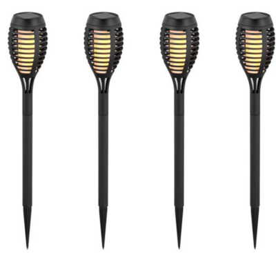 SOLAR FLAME  LIGHT  4PCS/PACK
