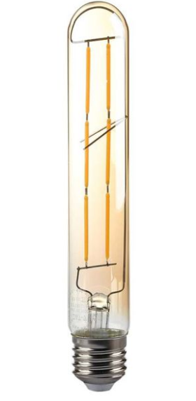 6W T30 LED FILAMENT BULB AMBER  2200K E27