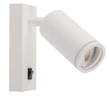 WALL MOUNTED GU10 SPOT LIGHT WHITE