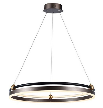 30W LED HANGING LAMP SINGLE RING 3000K COFFEE