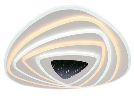 120W LED SMART DECORATIVE CEILING LAMP 51x50x7CM 3IN1 DIMMABLE+REMOTE