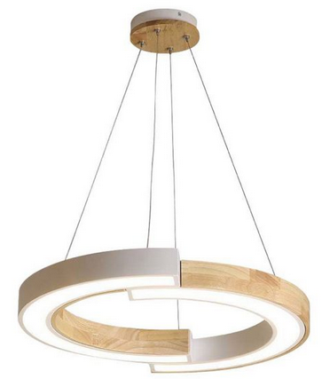 32W LED  LAMP (43x100) 3000K WHITE BODY WITH WOOD