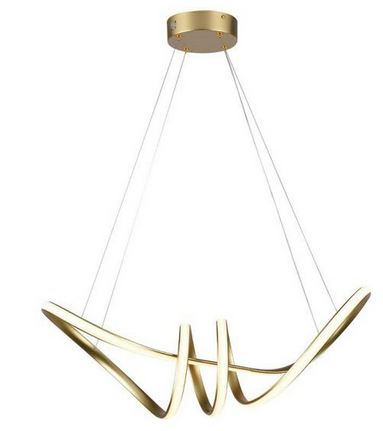 LED HANGING DECORATIVE LAMP L720x300 3000K CHAMPAGNE GOLD