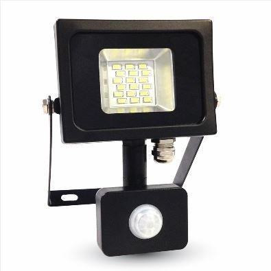 10 WATT FLOODLIGHT  SENSOR 6500K  IP44