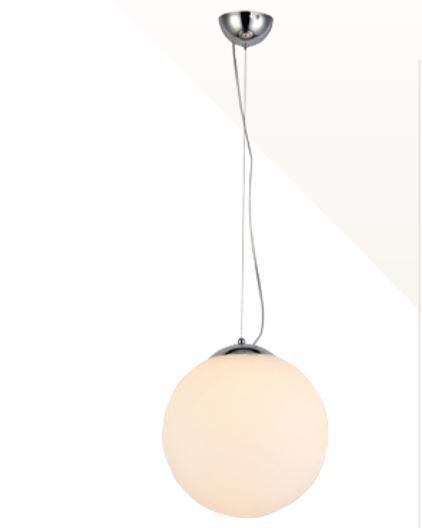 ACRYLIC GLASS GLOBE PENDANT E27