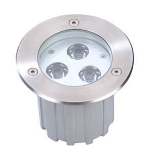 LED GROUND LIGHT 3 WATT 6000K 12V ST STEEL