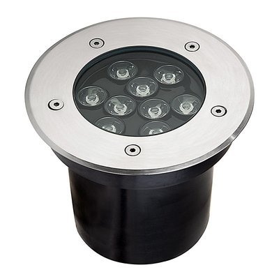 LED GROUND LIGHT 5 WATT 3000K IP68 12V ST STEEL