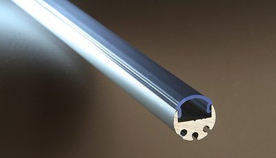 LED PROFILE ANODISED 100CM FROSTED