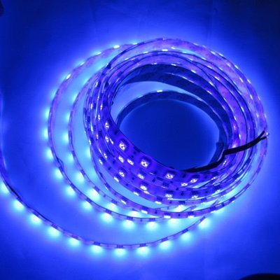 COMMERCIAL GRADE  LED STRIPLIGHT 5050/60/IP20 BLUE 5 METERS 12V
