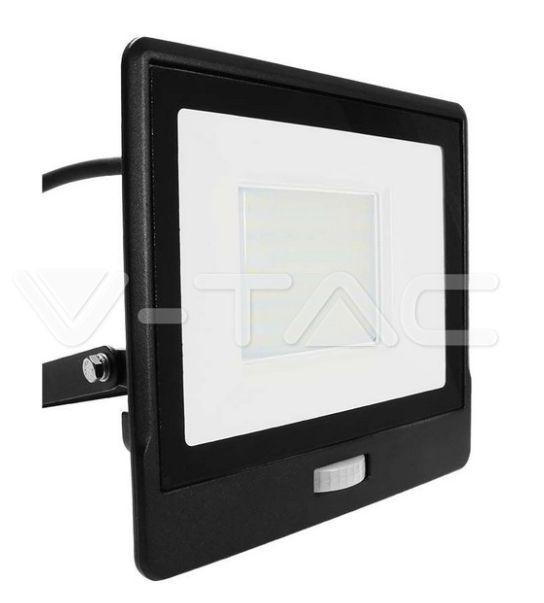 50W LED PIR Sensor Floodlight 6500K IP65