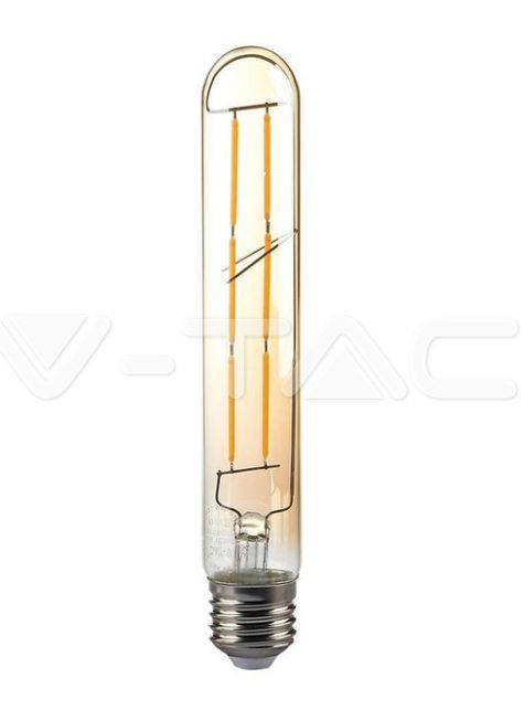 LED Bulb 6W T30 E27 Filament Amber 2200K