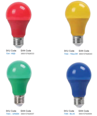 E27 BULB 9WATT (60WATT EQUIV)