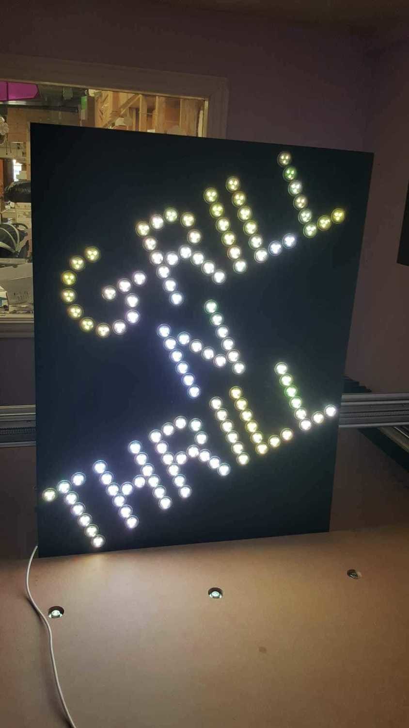 BIG BULB LED SIGN