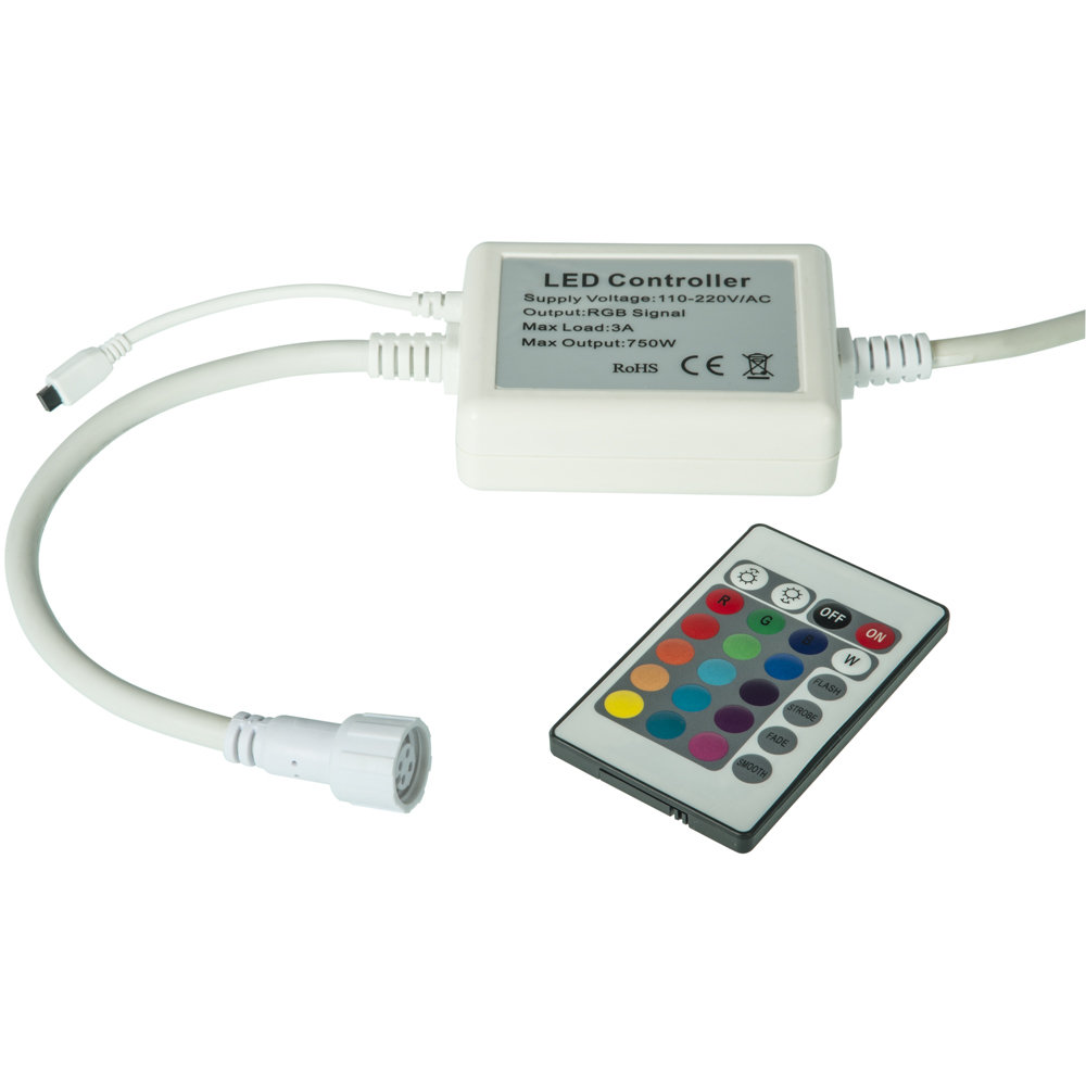 RGB 240V RECEIVER AND REMOTE