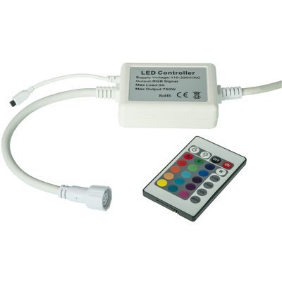 RGB 240V RECEIVER AND REMOTE