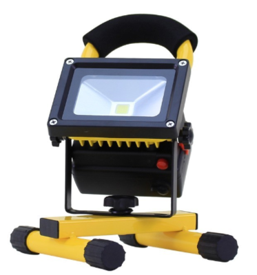 110V-240V 10 WATT RECHARGEABLE FLOODLIGHT
