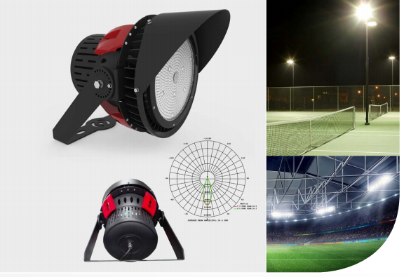 SPORTS FIELD FLOODLIGHT 500 WATT SAMSUNG/MEANWELL