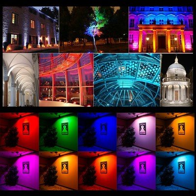 REMOTE AND MULTI COLOR FLOODLIGHTS