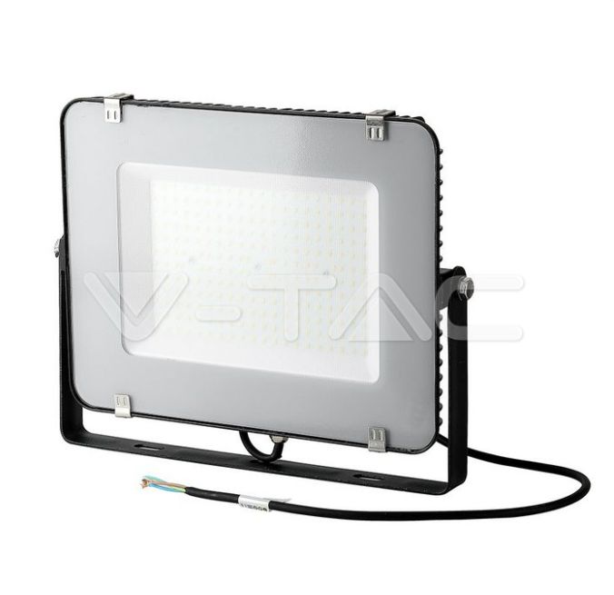 150W LED Floodlight SMD SAMSUNG Chip Slim Black Body 6400K
