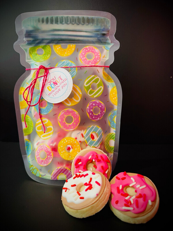 “You DONUT Know How Much I Love You” Cookie Set