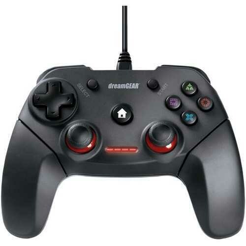 Dreamgear Shadow Wired Controller For Ps3 &amp;amp;amp; Pc (pack of 1 Ea)