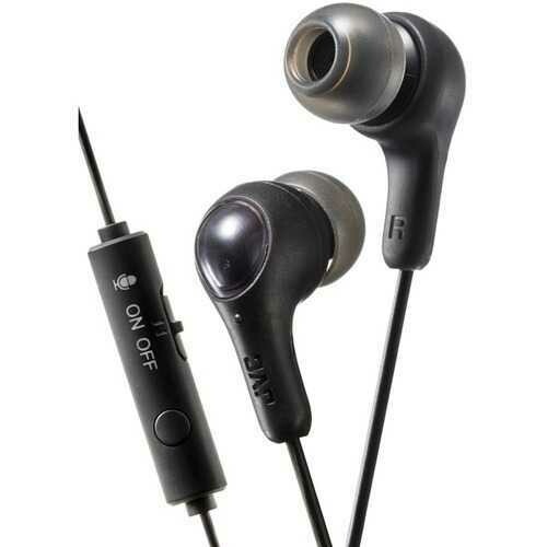 Jvc Gumy Gamer Earbuds With Microphone (black) (pack of 1 Ea)